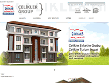 Tablet Screenshot of celiklergroup.com
